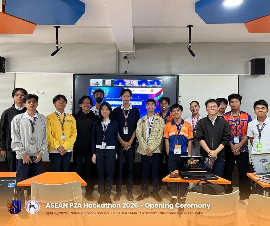BukSU becomes an Institutional Hub for the ASEAN P2A Hackathon
2026